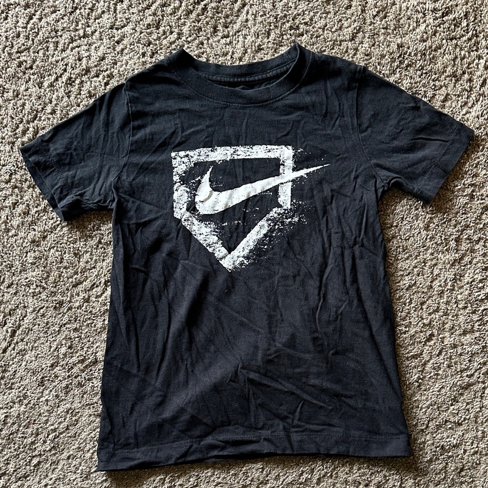 Nike Black Home Plate Logo T-Shirt